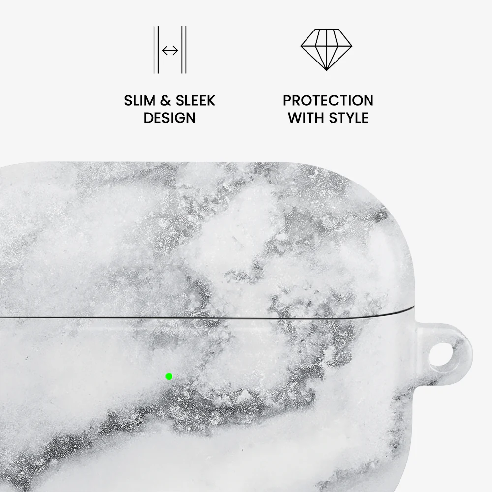 White Winter Airpods Case - Image 4