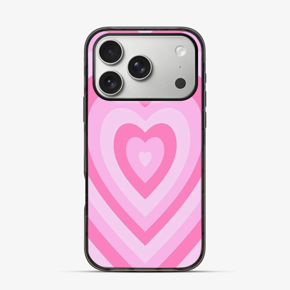 Y2K Pink Hearts iPhone 17 Pro Case - Image 3