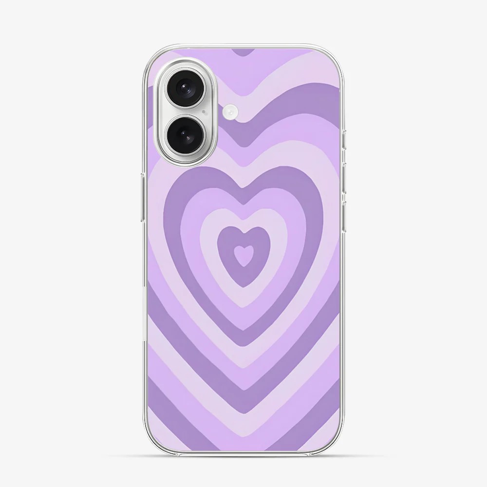 Y2K Purple Hearts iPhone 17 Case - Image 2