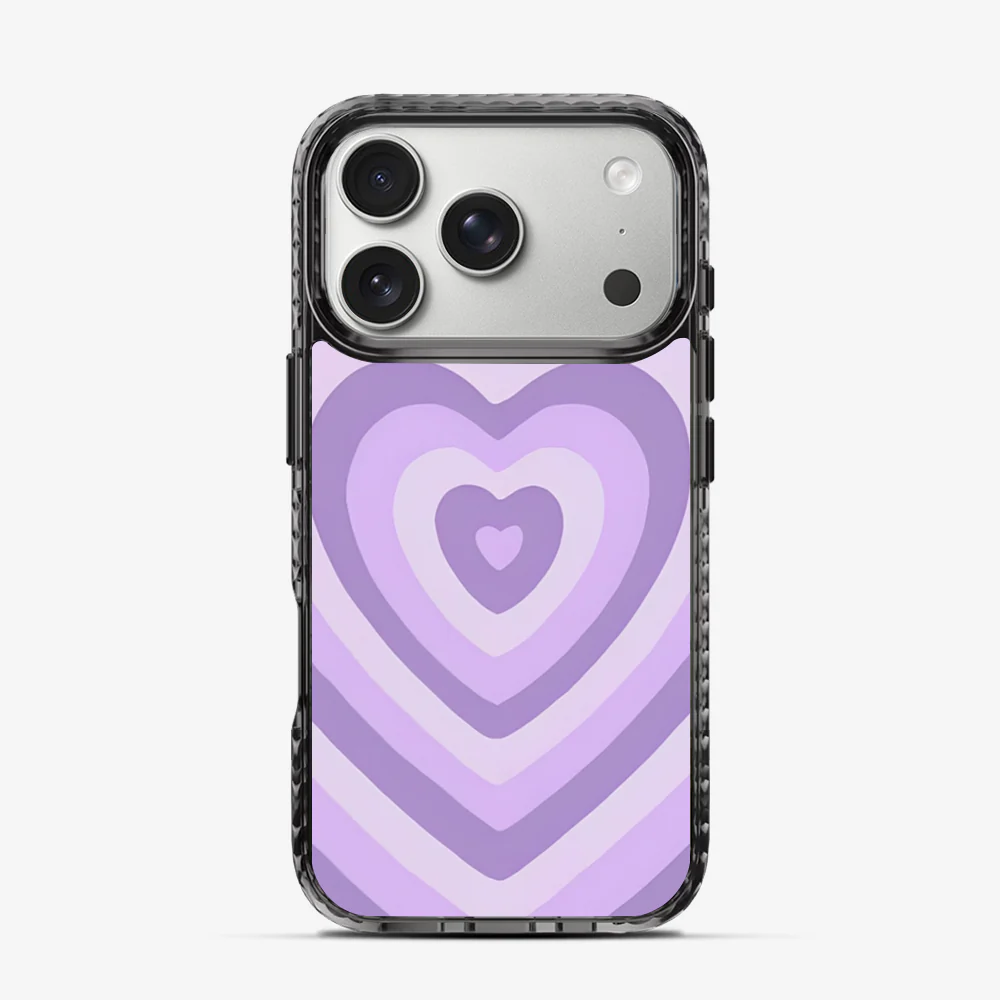 Y2K Purple Hearts iPhone 17 Pro Case - Image 4