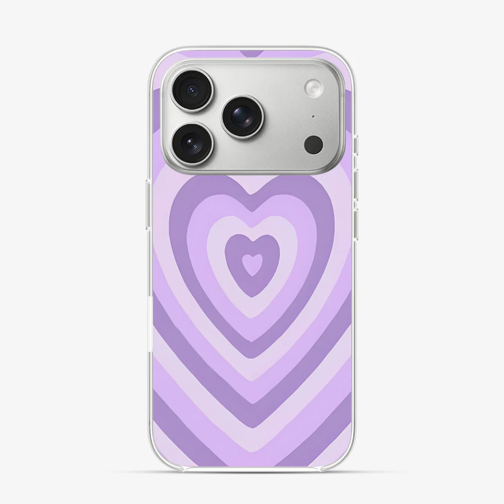 Y2K Purple Hearts iPhone 17 Pro Max Case - Image 2