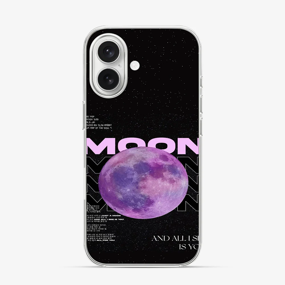 You and the Moon iPhone 16 Case - Image 2