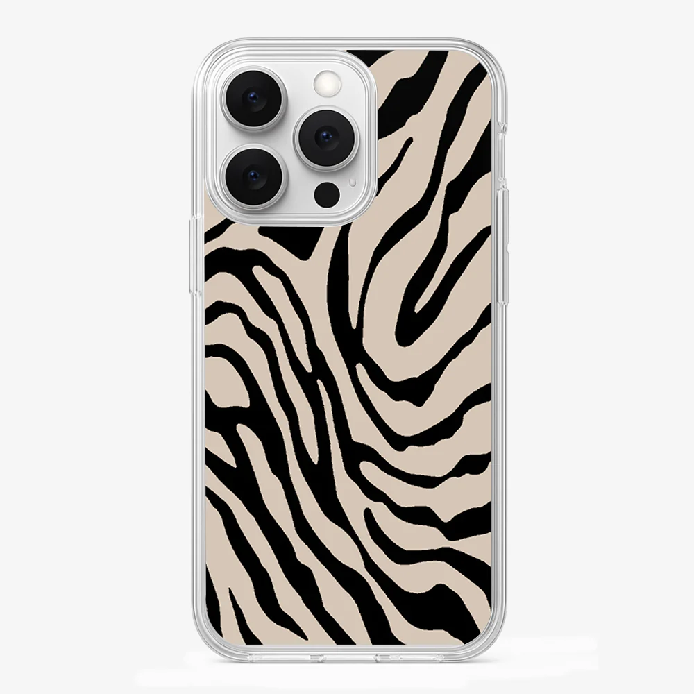 Zebra Phone Case | Tan - Image 2