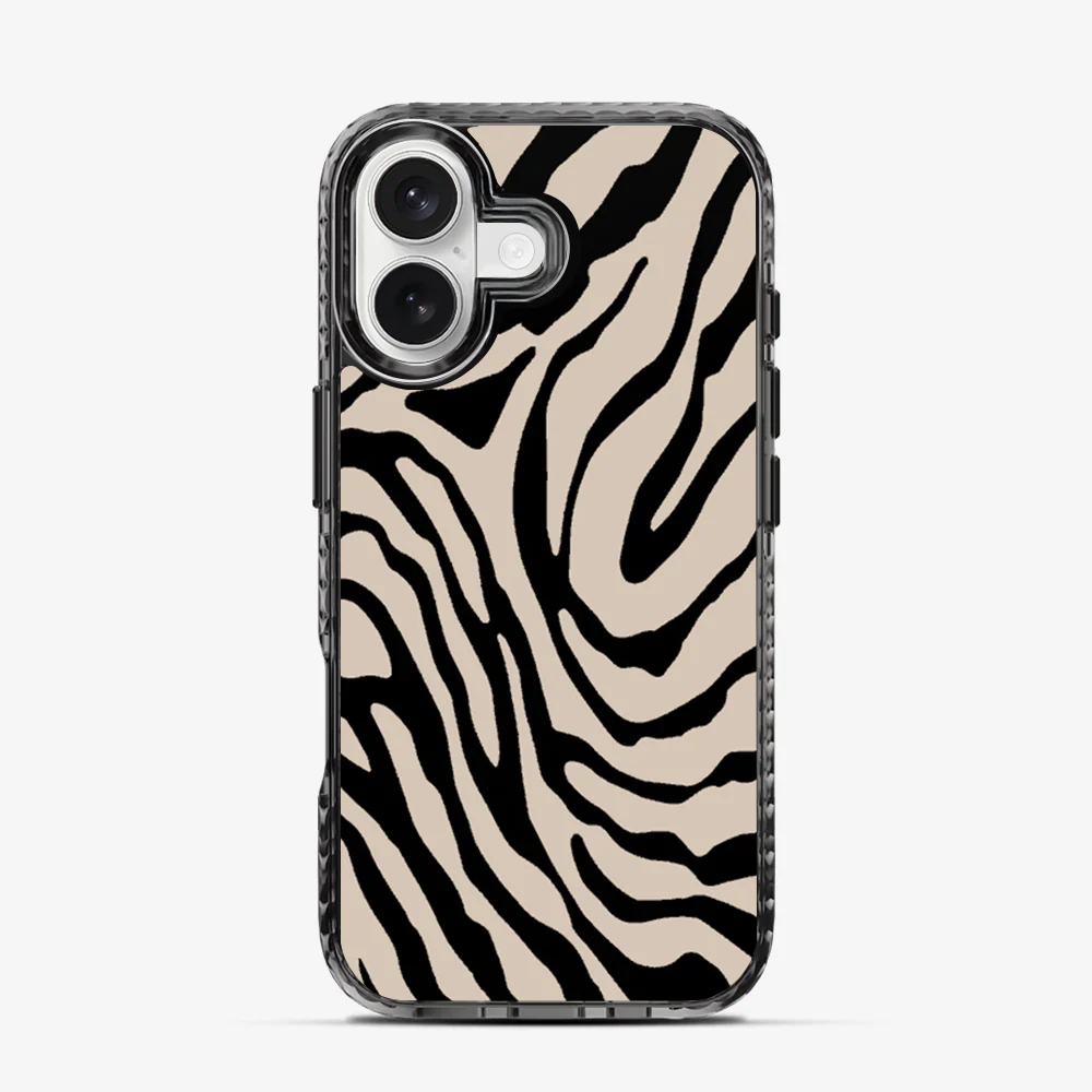 Zebra | Tan iPhone 16 Case - Image 4