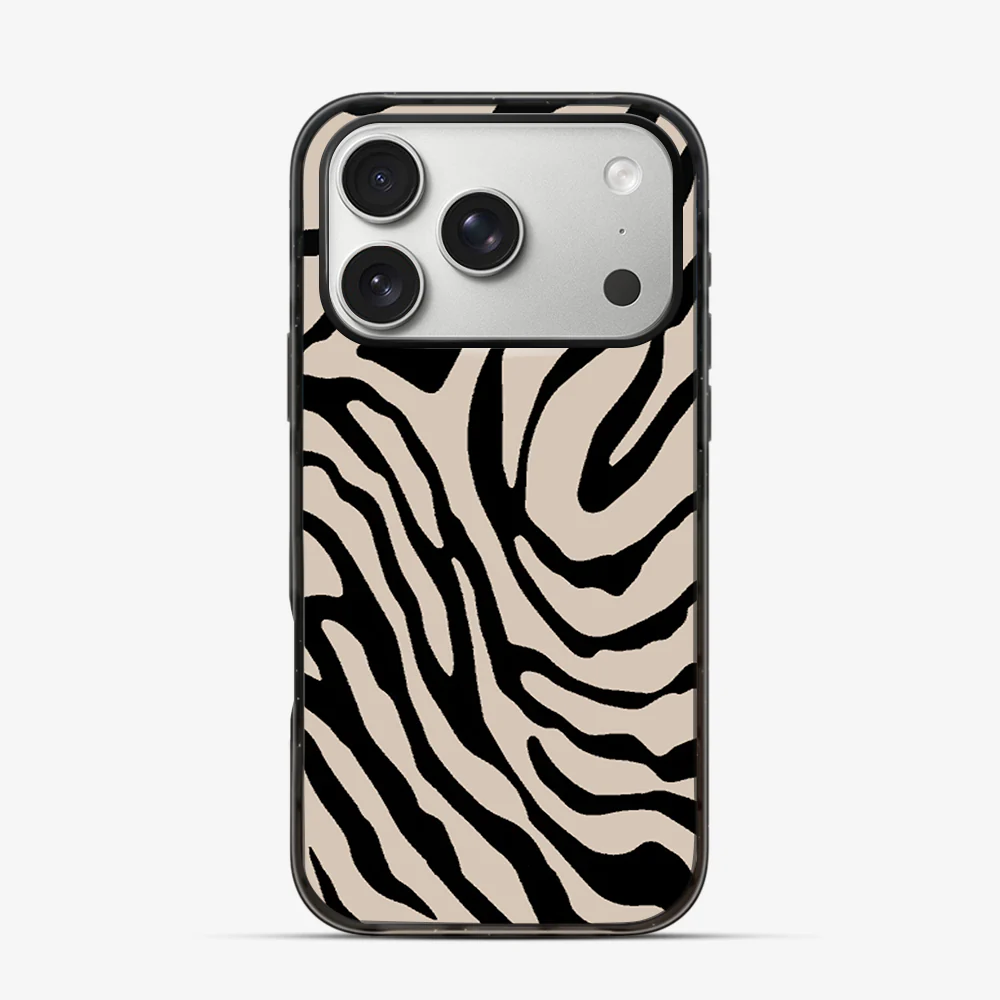 Zebra | Tan iPhone 17 Pro Case - Image 3