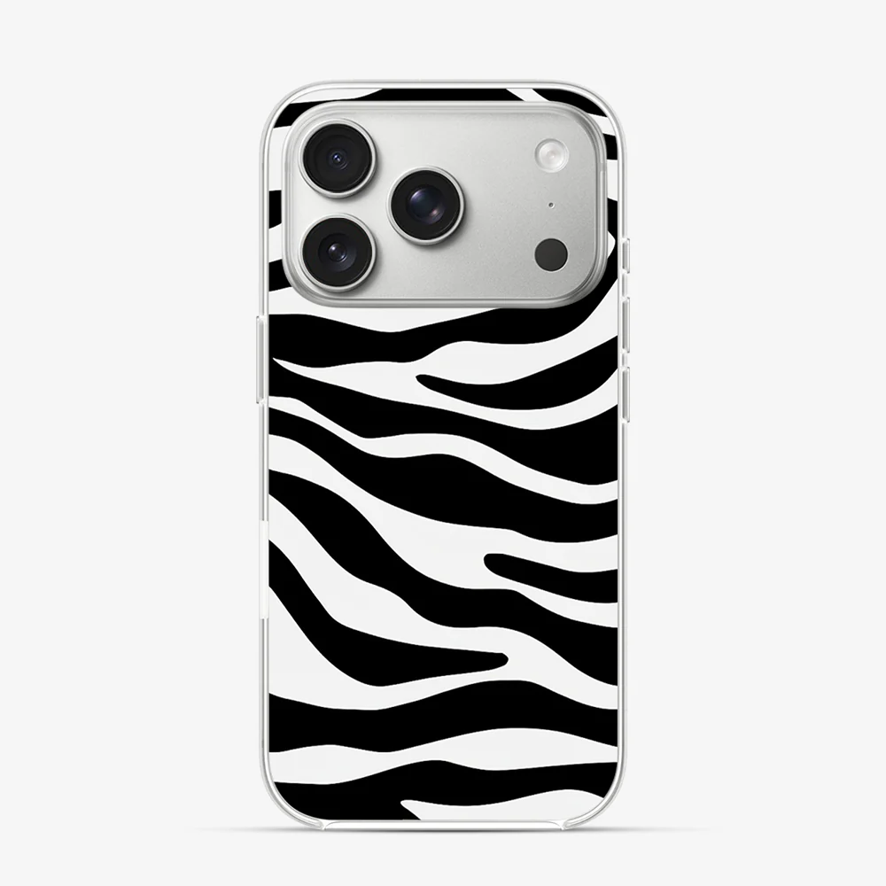Zebra | White iPhone 17 Pro Case - Image 2